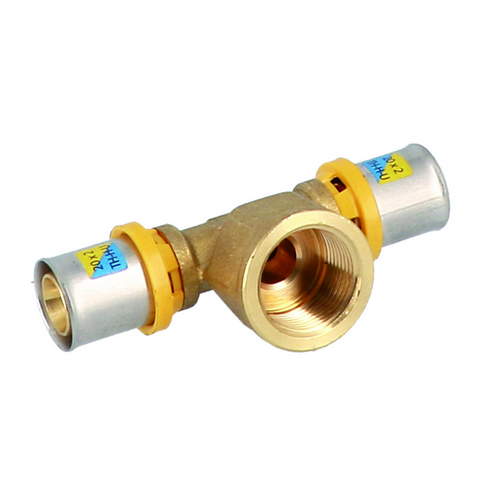 RACCORDI A PRESSARE PER TUBO MULTISTRATO PER ACQUA-GAS
