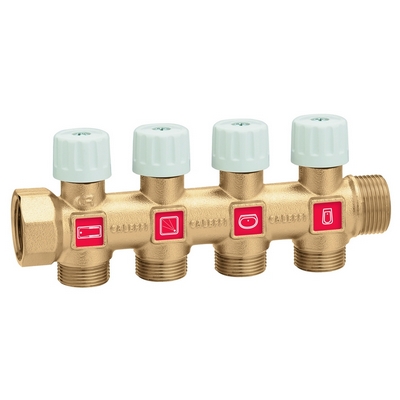 COLLETTORI, RACCORDI E VALVOLE CALEFFI