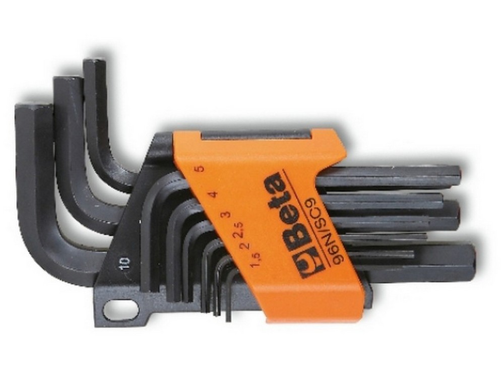 Beta SERIE CHIAVI MASCHIO ESAGONALI 9 PZ. Art. 96N/SC9 mm. 1,5÷10