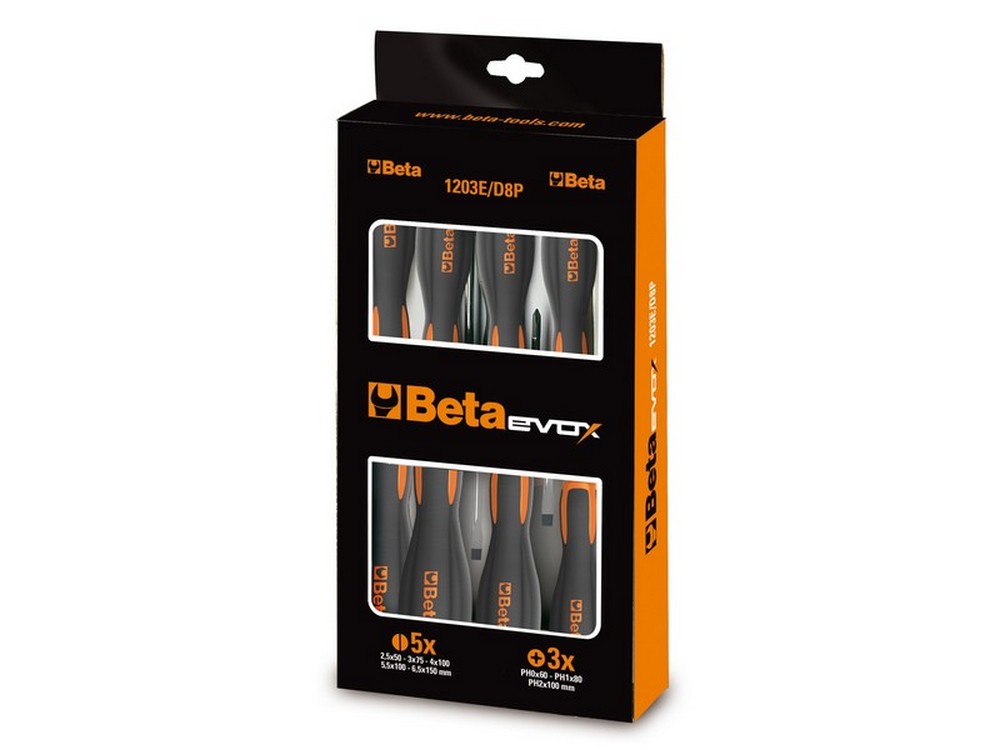Beta SERIE GIRAVITI 8 PZ. Art. 1203E/D8P