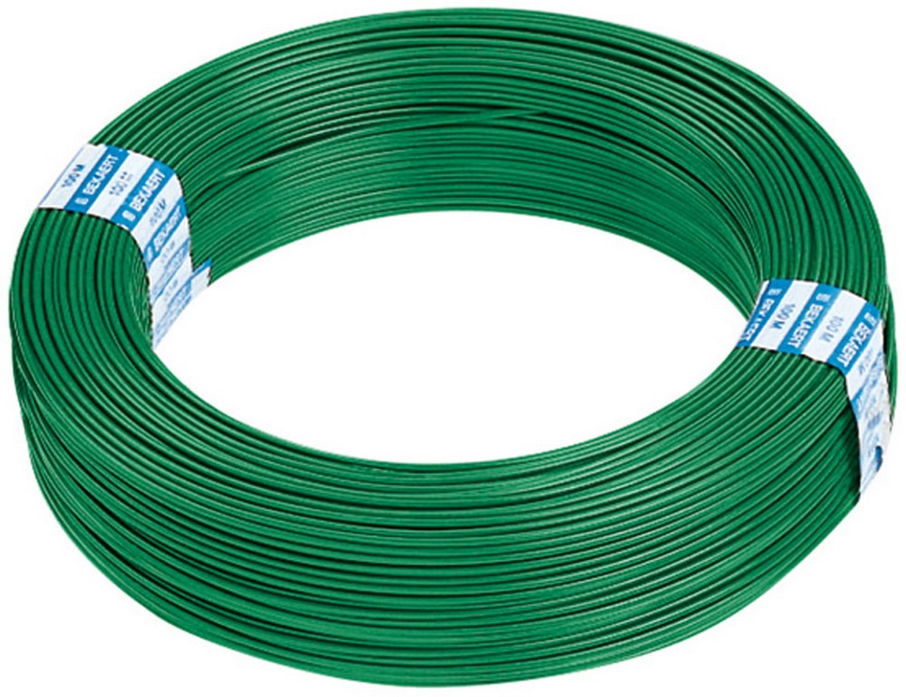Betafence FILO DI TENSIONE ZINCATO E PLASTIFICATO 5 Rt. da mt. 100 Ø mm. 3,50 