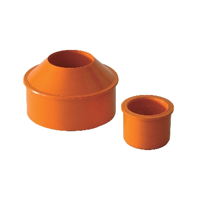 TUBI E RACCORDI IN PVC RIGIDO COLORE ARANCIO