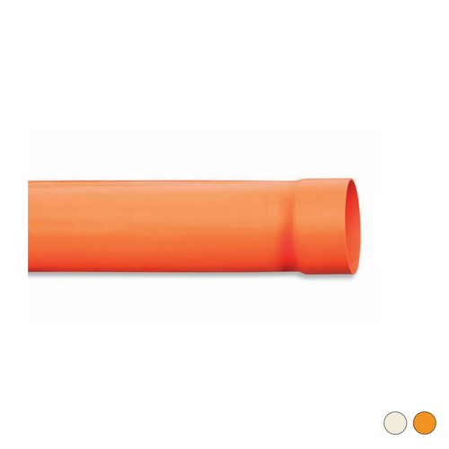 TUBI E RACCORDI IN PVC RIGIDO COLORE ARANCIO