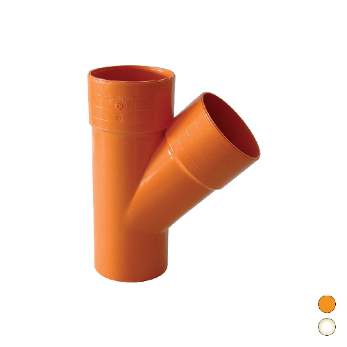 TUBI E RACCORDI IN PVC RIGIDO COLORE ARANCIO