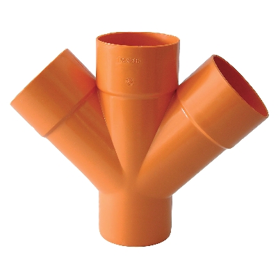 TUBI E RACCORDI IN PVC RIGIDO COLORE ARANCIO