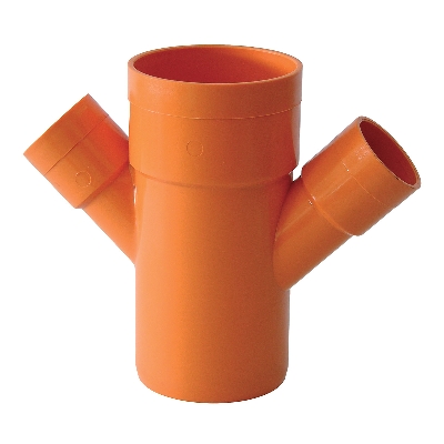 TUBI E RACCORDI IN PVC RIGIDO COLORE ARANCIO