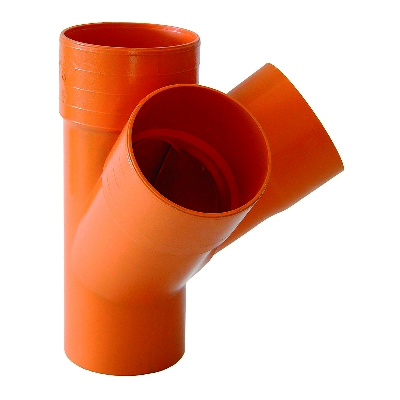TUBI E RACCORDI IN PVC RIGIDO COLORE ARANCIO
