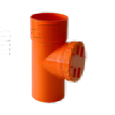TUBI E RACCORDI IN PVC RIGIDO COLORE ARANCIO