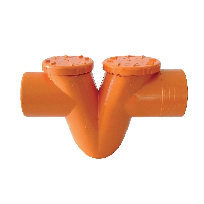 TUBI E RACCORDI IN PVC RIGIDO COLORE ARANCIO
