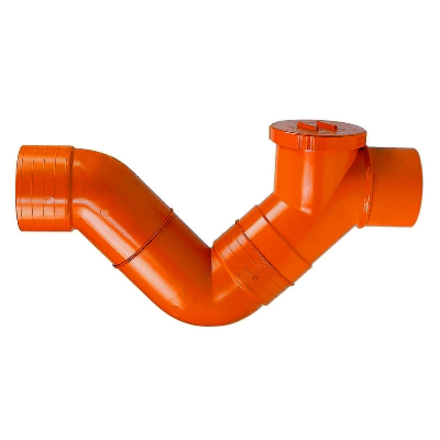 TUBI E RACCORDI IN PVC RIGIDO COLORE ARANCIO