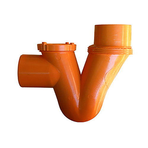 TUBI E RACCORDI IN PVC RIGIDO COLORE ARANCIO