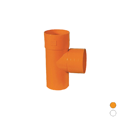 TUBI E RACCORDI IN PVC RIGIDO COLORE ARANCIO