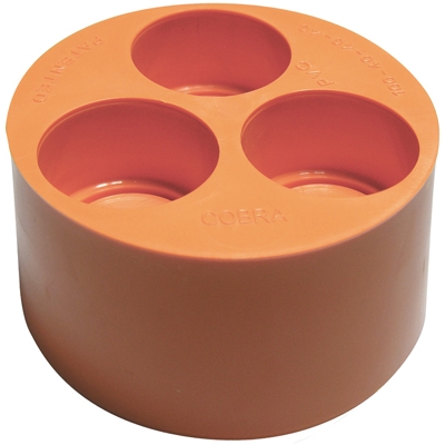 TUBI E RACCORDI IN PVC RIGIDO COLORE ARANCIO