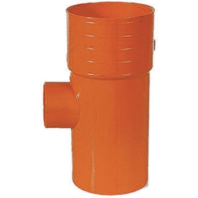 TUBI E RACCORDI IN PVC RIGIDO COLORE ARANCIO