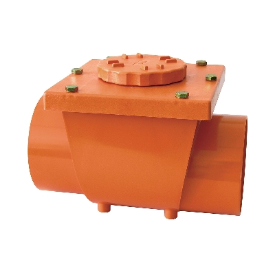 TUBI E RACCORDI IN PVC RIGIDO COLORE ARANCIO