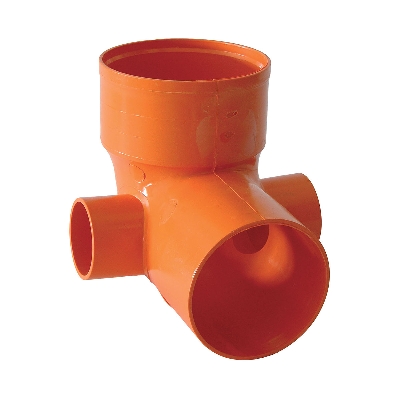 TUBI E RACCORDI IN PVC RIGIDO COLORE ARANCIO
