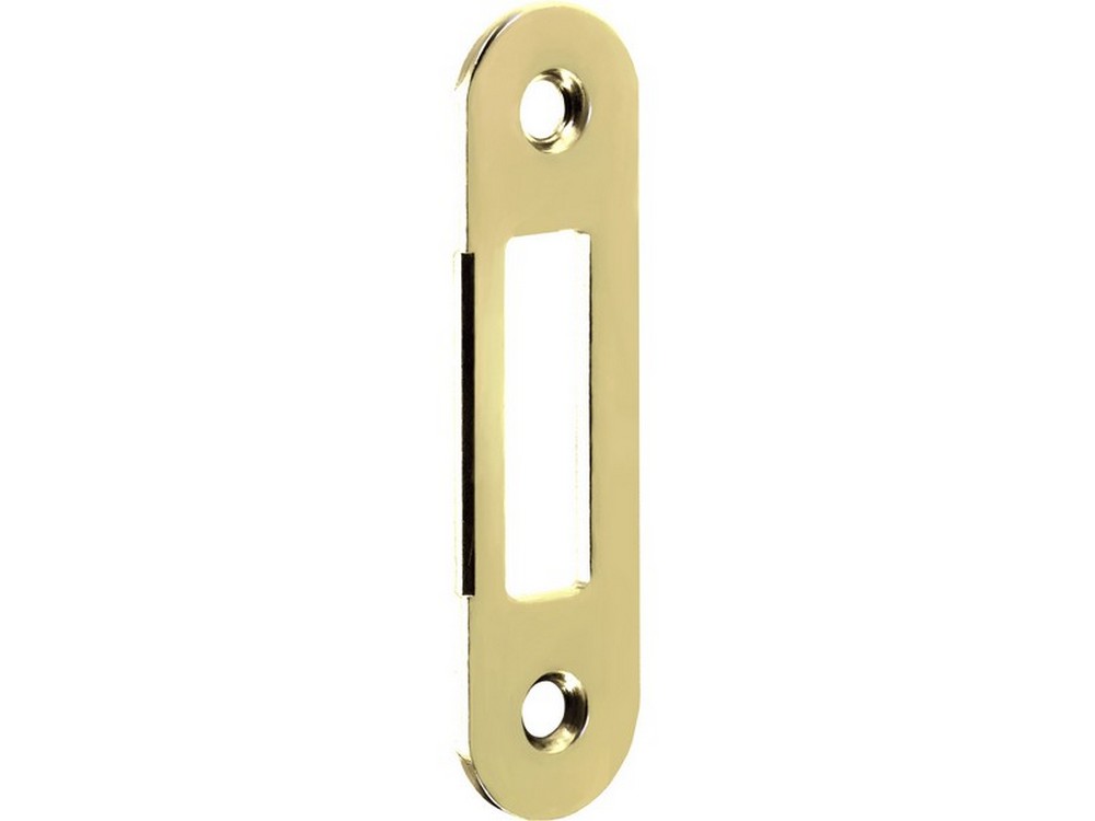 Bonaiti CONTROPIASTRA B/TONDO mm.240x22 ottone lucido