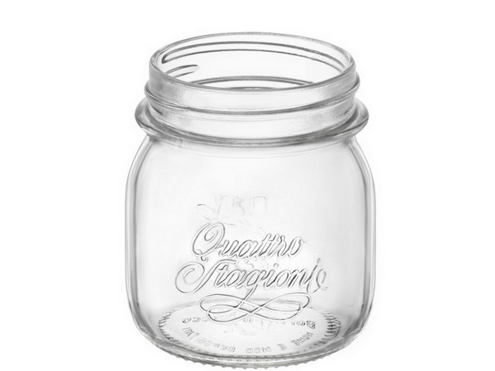 Bormioli BARATTOLO QUATTRO STAGIONI  Senza capsula Ø cm.   8,6x9,5 h cl. 25