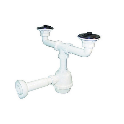 SIFONI IN PLASTICA PER LAVABO, LAVELLO, LAVATRICE