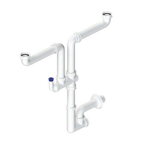 SIFONI IN PLASTICA PER LAVABO, LAVELLO, LAVATRICE