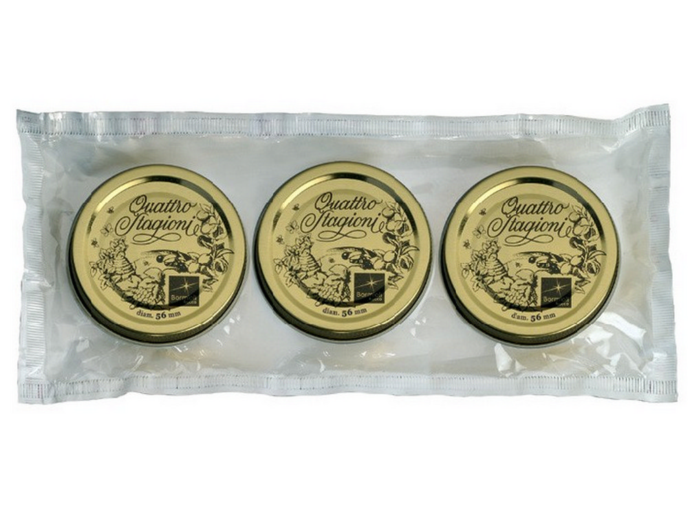 Bormioli CAPSULA PER BARATTOLI QUATTRO STAGIONI Ø mm. 56 cl. 15-40 PZ. 3