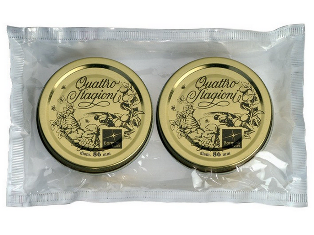 Bormioli CAPSULA PER BARATTOLI QUATTRO STAGIONI Ø mm. 86 cl. 70-100-150 PZ. 2
