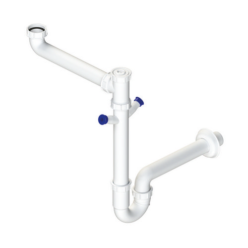 SIFONI IN PLASTICA PER LAVABO, LAVELLO, LAVATRICE