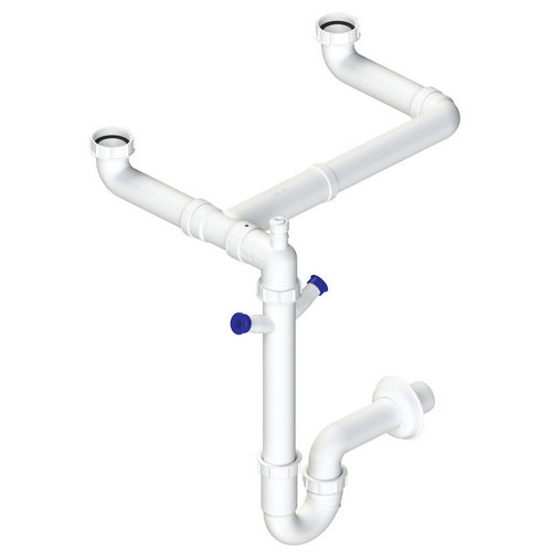 SIFONI IN PLASTICA PER LAVABO, LAVELLO, LAVATRICE