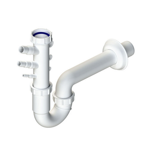 SIFONI IN PLASTICA PER LAVABO, LAVELLO, LAVATRICE
