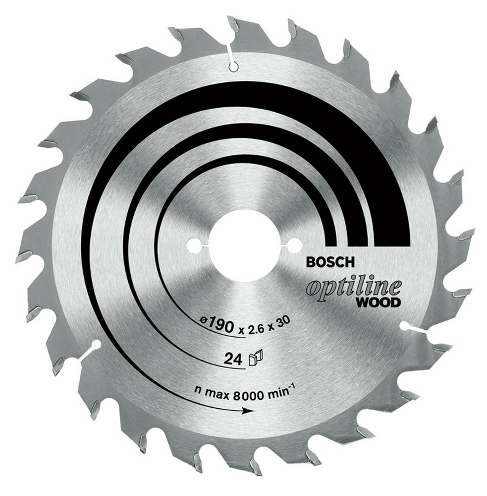 Bosch DISCO PER SEGA CIRCOLARE PKS 40 Ø mm. 130, foro mm. 16 30 denti