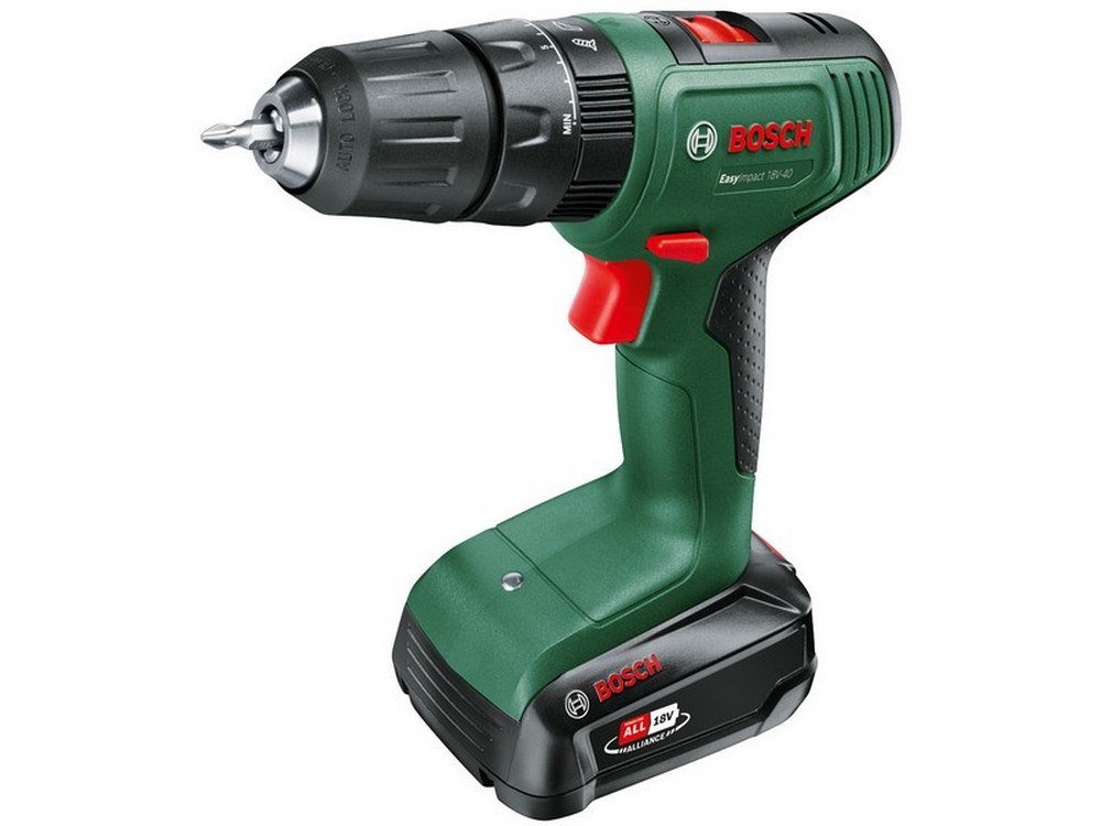 Bosch TRAPANO BATTENTE-AVVITATORE A BATTERIA EASYIMPACT 18V-40 18V 2,0 Ah 