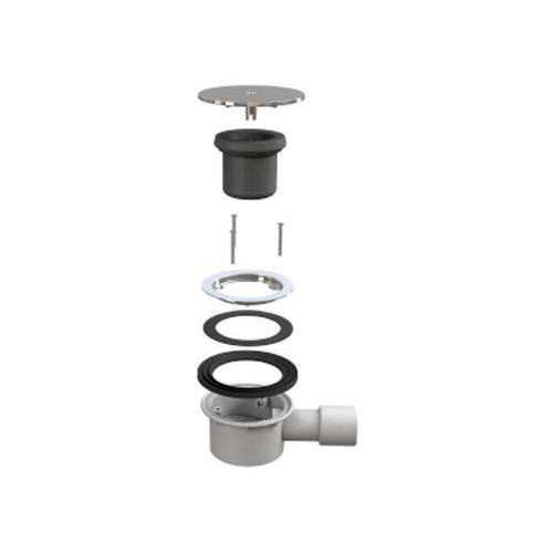 PILETTA PER PIATTI DOCCIA TRIGONO INOX