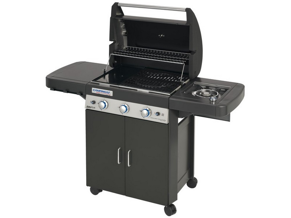 Campingaz BARBECUE DUALGAS 3 SERIES CLASSIC LS PLUS DARK cm. 120,5x60x116 h