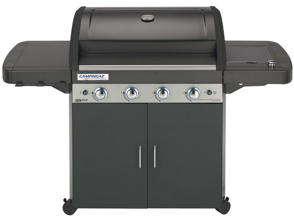 Campingaz BARBECUE DUALGAS 4 SERIES CLASSIC LS PLUS DARK cm. 160x60x116 h