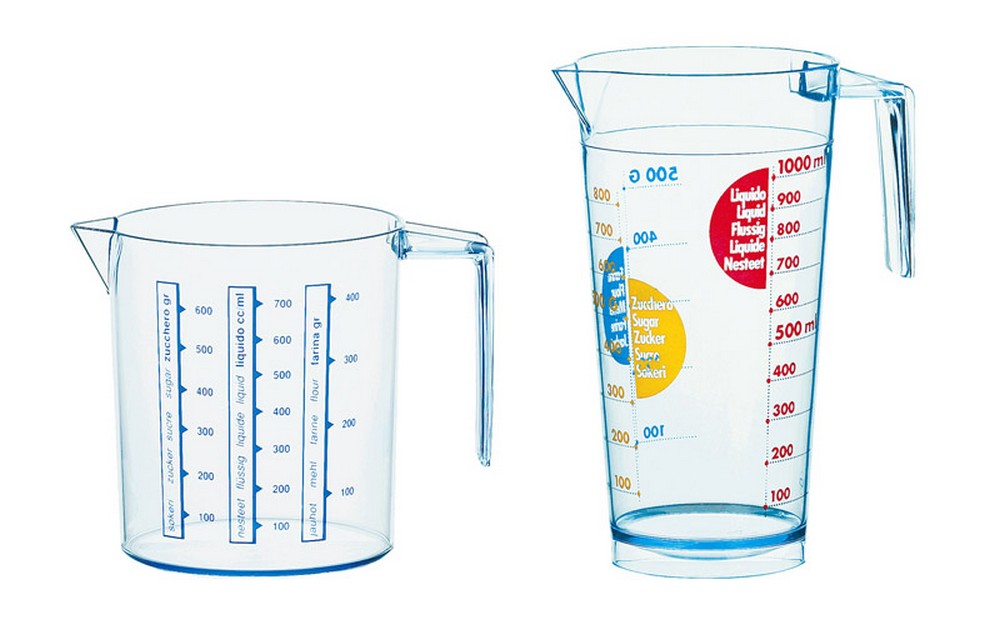 CARAFFA GRADUATA Ø cm. 11x21 h lt. 1 mod. Grande