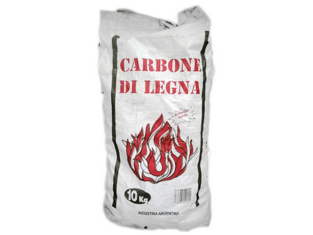 CARBONE DI LEGNA ARGENTINO sacco da kg.10 circa