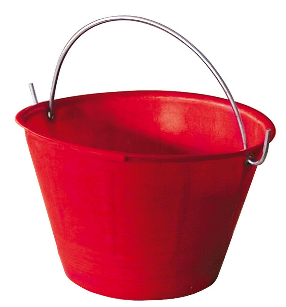 CARDARELLA IN PLASTICA Lt. 12 Ø cm. 36 - Rossa