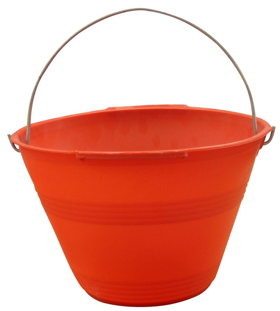 CARDARELLA IN PLASTICA Lt. 9 Ø cm. 34 - Rossa