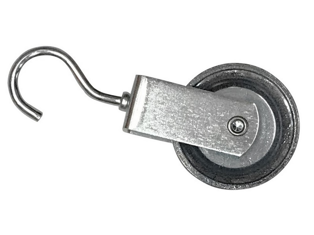 CARRUCOLA PER STENDIBIANCHERIA ZINCATE Ø esterno mm. 35