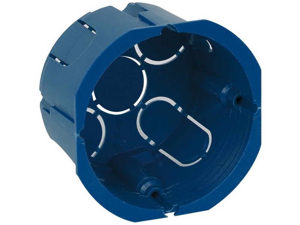 CASSETTA DA INCASSO TONDA 1/2 POSTI Ø 65x40 mm