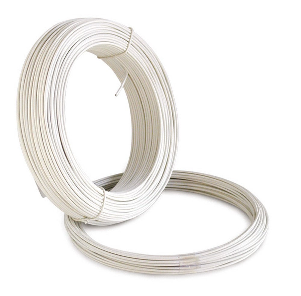 CAVETTO STENDIBIANCHERIA ZINCATO PLASTIFICATO  Ø mm. 2,7 - mt. 20