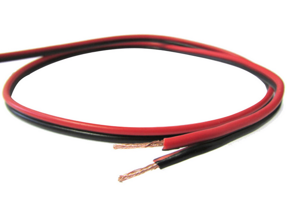 CAVO ELETTRICO PIATTINA HI-FI Rt.100 Mt. sez. 2x1