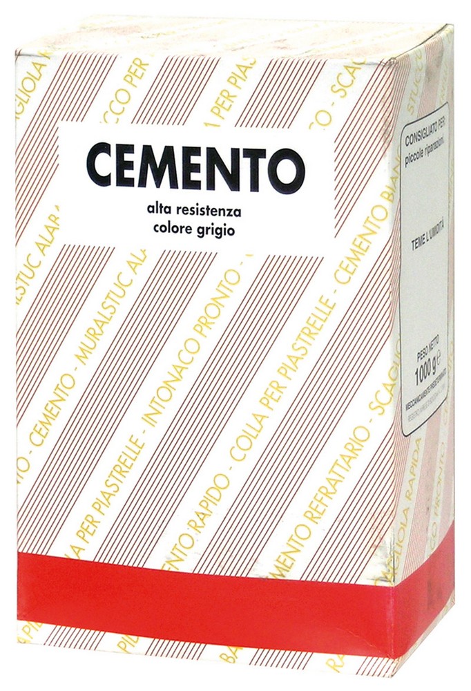 CEMENTO IN POLVERE GRIGIO  kg. 1