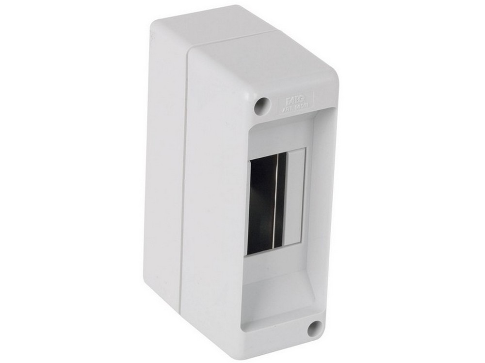 CENTRALINO DA PARETE IP20 mm. 130x90x85  2/4 MODULI