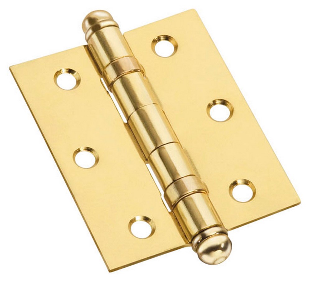 CERNIERA CON CUSCINETTI In Acciaio Bronzato mm. 90x75 (3.1/2x3)
