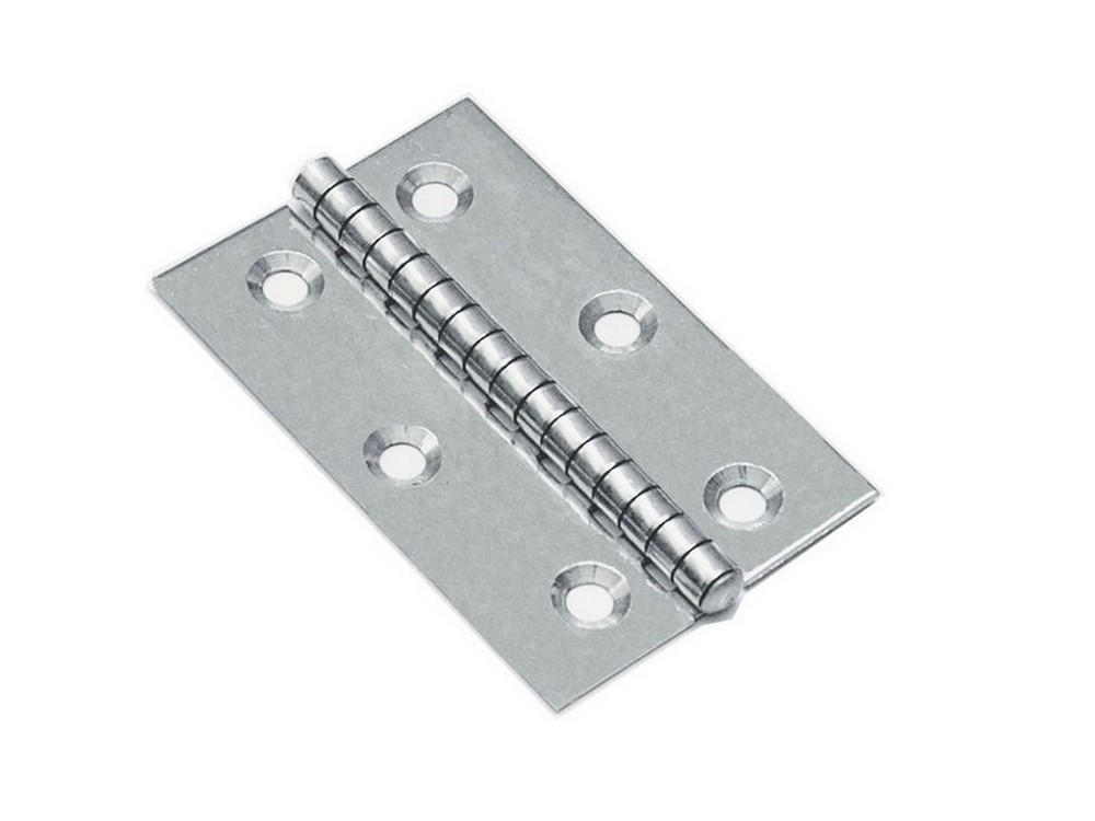 CERNIERA PERNO FISSO INOX PIANA  mm.40x30