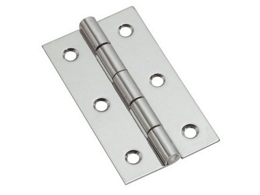 CERNIERA PERNO FISSO INOX STRETTA  mm.40x30