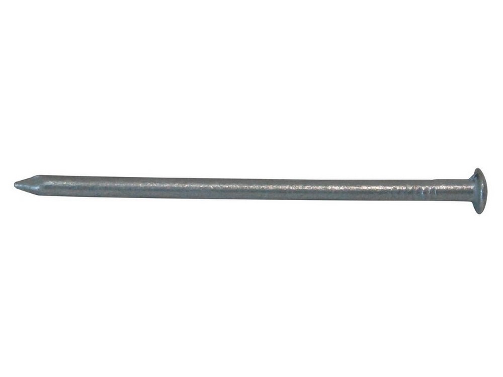 CHIODO ZINCATO A FUOCO TONDO TESTA BOMBATA  mm.17x70