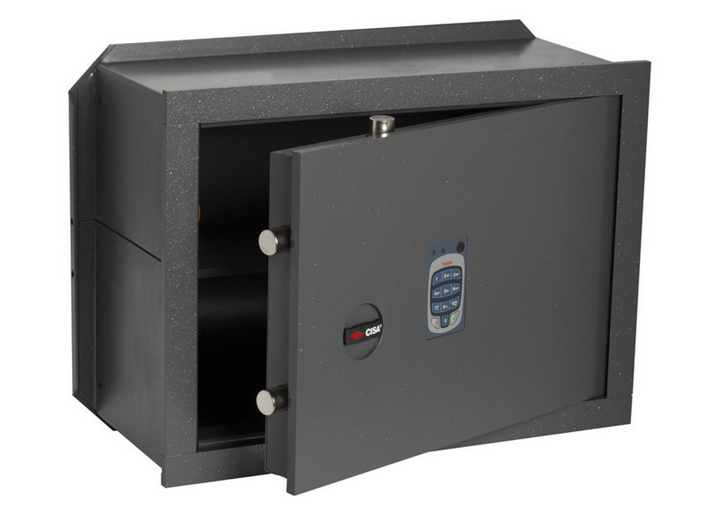 Cisa CASSAFORTE DA MURO ELETTRONICA Art. 82710 Chiusura con combinatore mm. 420x200x300 h
