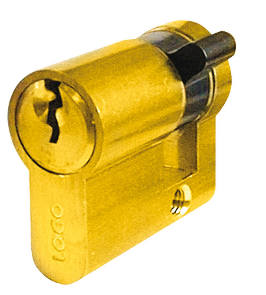 Cisa CILINDRO LOGO SAGOMATO MONOPROFILO Art. 08031 mm. 39,5 (24,5-10-5)